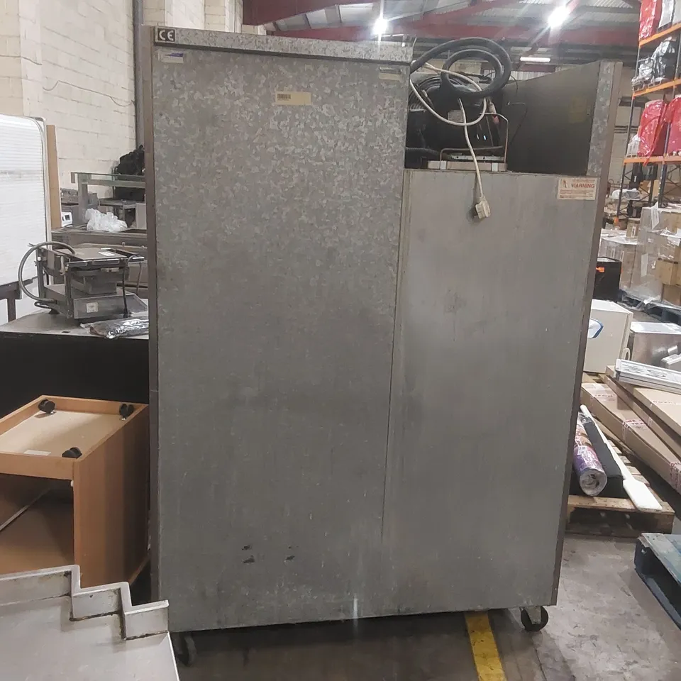 WILLIAMS JADE MJ2-SA 1295 LTR UPRIGHT DOUBLE DOOR STAINLESS STEEL MEAT FRIDGE