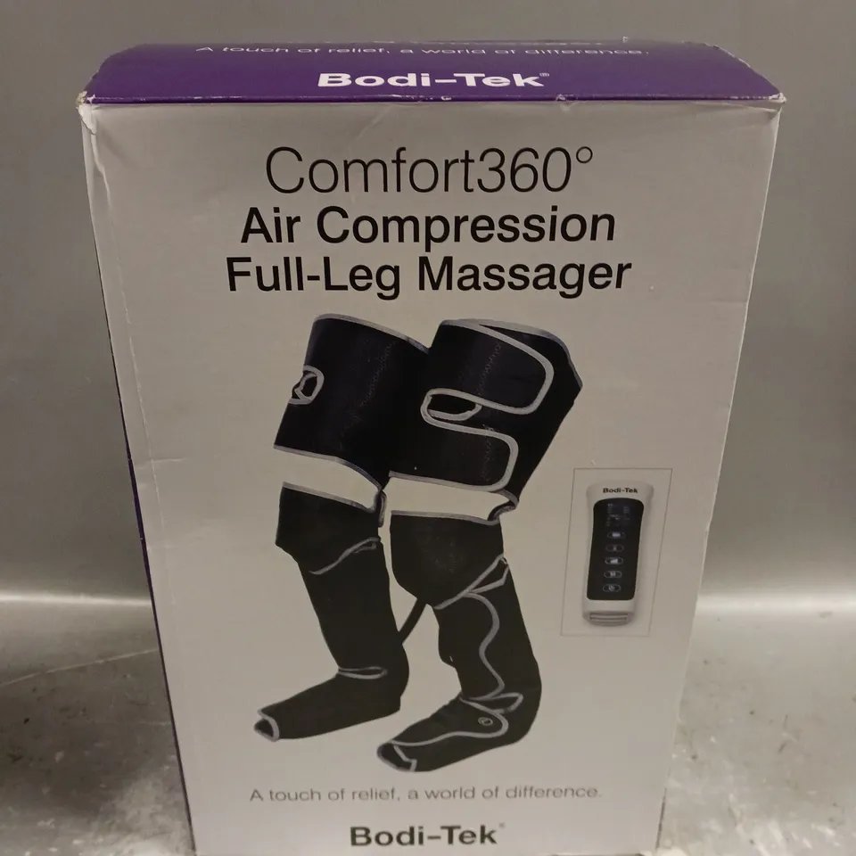 BOXED BODI-TEK COMFORT 360 FULL LEG MASSAGER 