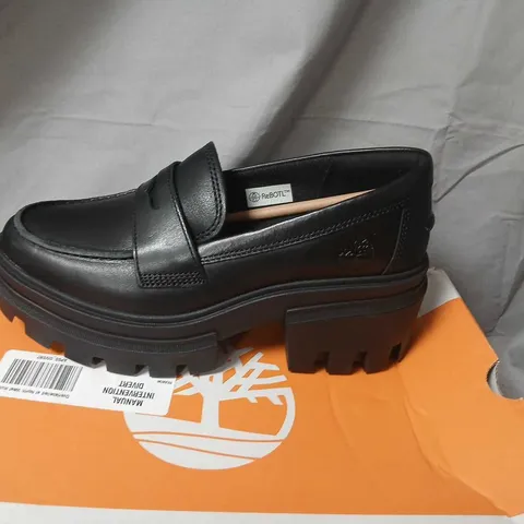 TIMBERLAND EVERLEIGH LOAFER – BLACK, UK 7 (W/L)