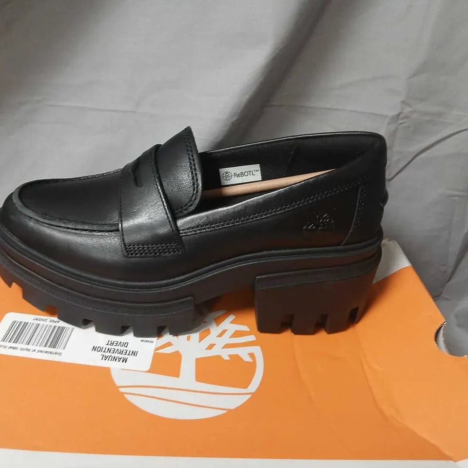 TIMBERLAND EVERLEIGH LOAFER – BLACK, UK 7 (W/L)