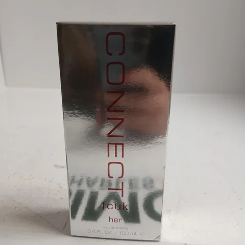 BOXED AND SEALED FCUK HER CONNECT EAU DE TOILETTE 100ML