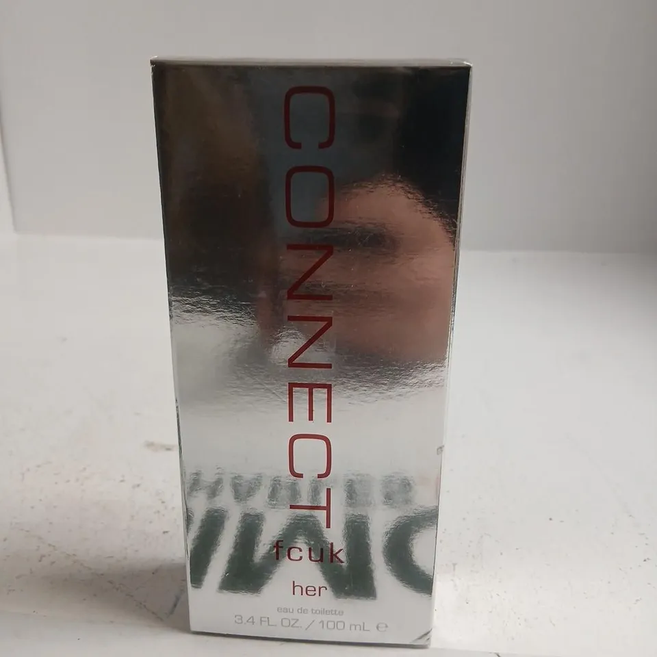 BOXED AND SEALED FCUK HER CONNECT EAU DE TOILETTE 100ML