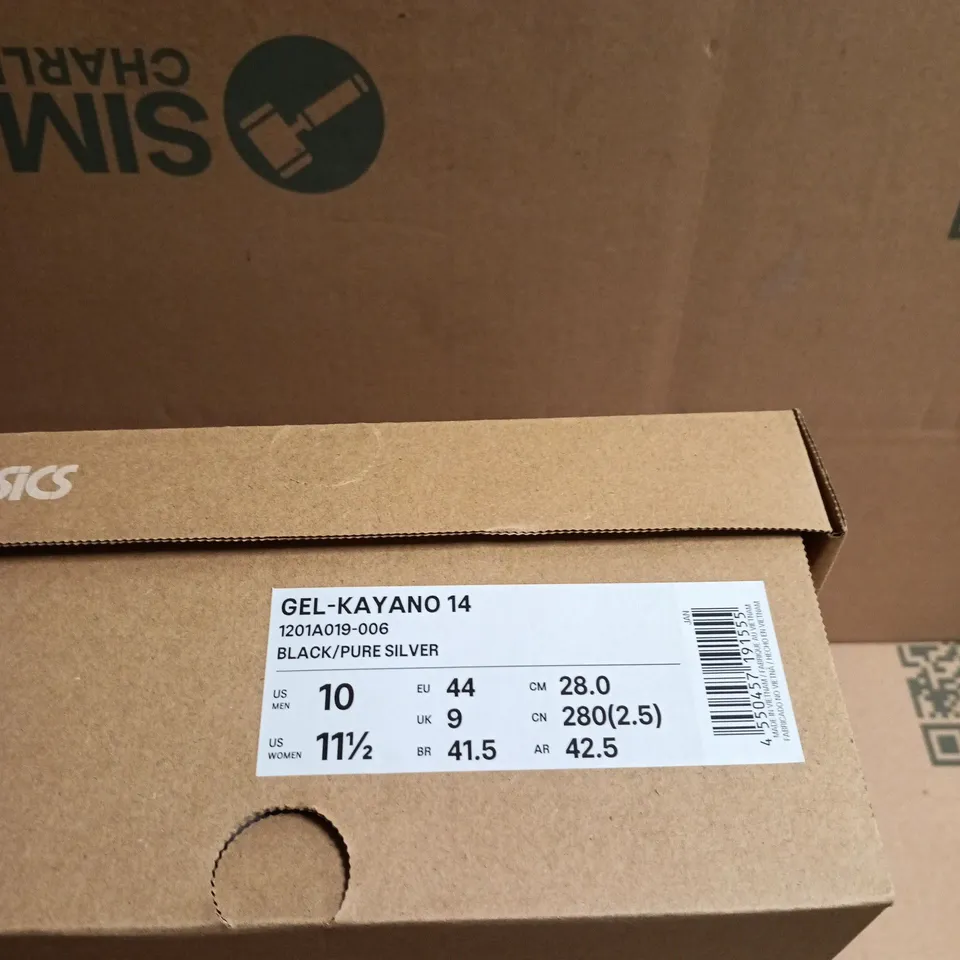 ASICS GEL-KAYANO 14 – MEN'S RUNNING SHOES, UK SIZE 10