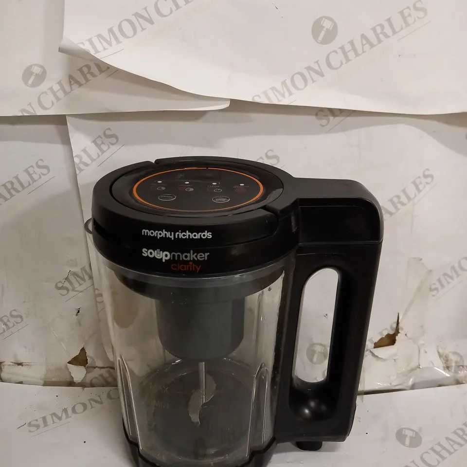 MORPHY RICHARDS CLARITY SOUP MAKER