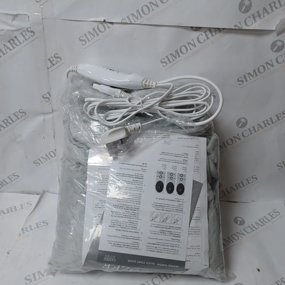 BOXED COZEE HOME HEATED BLANKET 