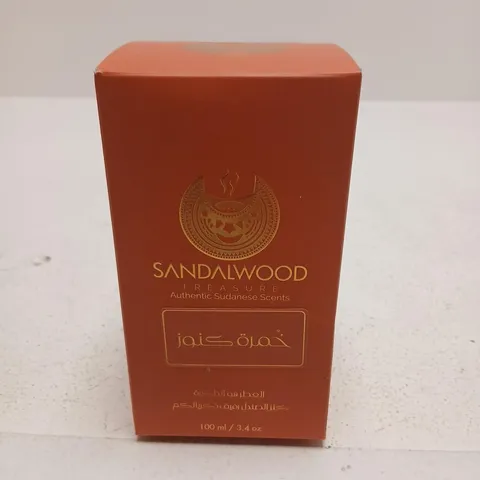 BOXED SANDALWOOD TREASURE AUTHENTIC SUDANESE SCENTS 100ML
