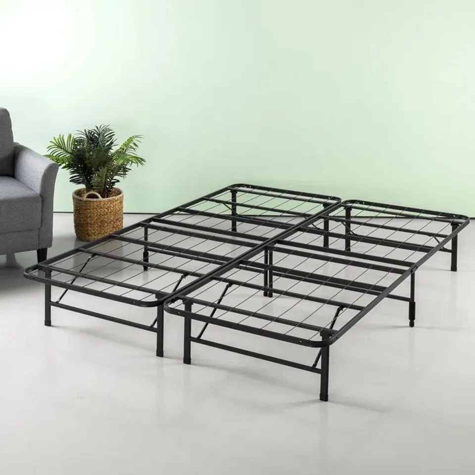 BOXED BUCHMAN SMARTBASE METAL BED FRAME 