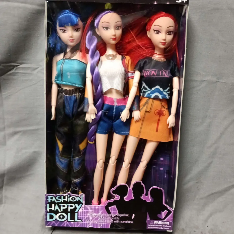 FASHION HAPPY DOLL 3-PACK FIGURINE SET