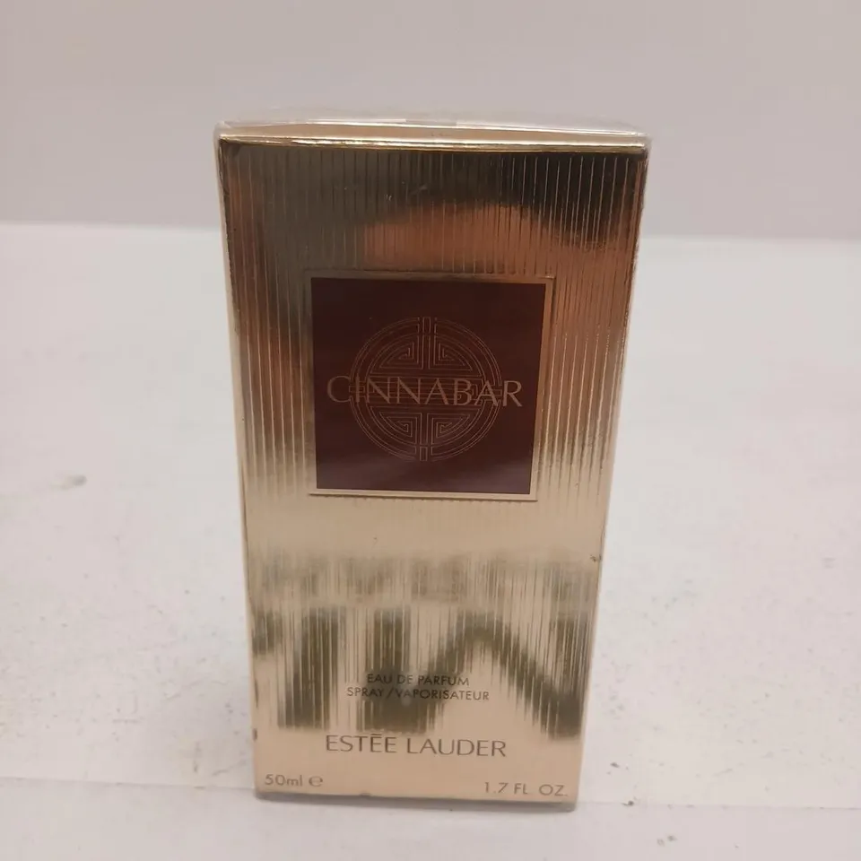 BOXED AND SEALED ESTEE LAUDER CINNABAR EAU DE PARFUM 50ML