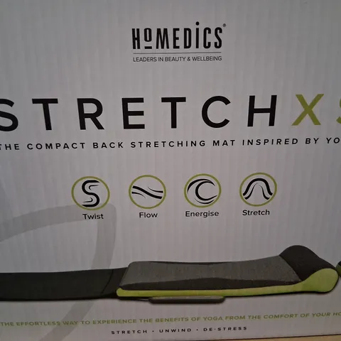 TWO BOXED HOMEDICS STRETCH XS COMPACT BACK STRETCHING MAT TYM-500
