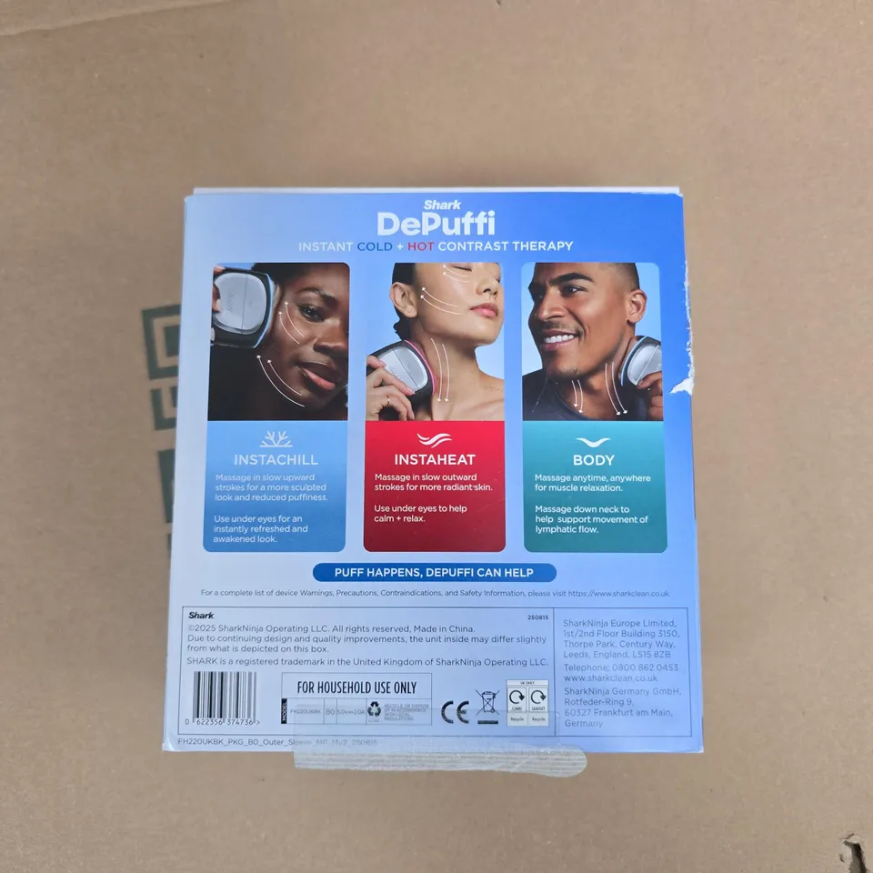 SHARK DEPUFFI INSTANT COLD + HOT CONTRAST THERAPY TOOL