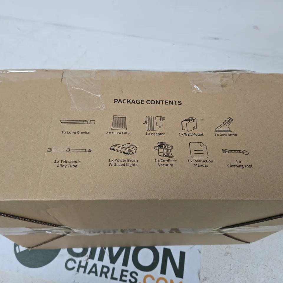 FABULETTA VACUUM CLEANER – CORDLESS, BOXED WITH ACCESSORIES