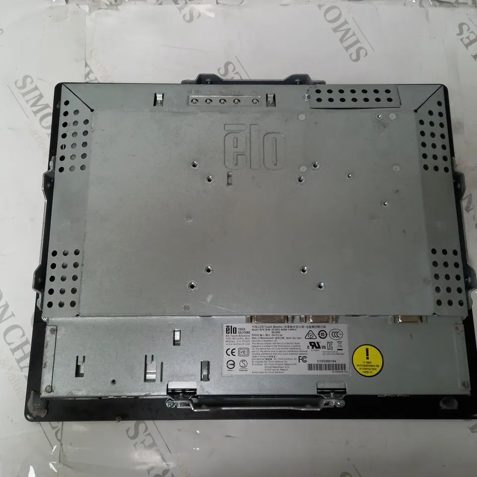 ELO TOUCHSYSTEMS 15" TOUCHSCREEN MONITOR ET1537L