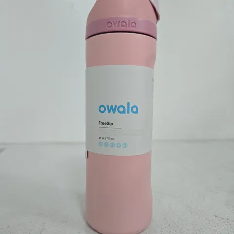 OWALA FREESIP WATER BOTTLE - PINK, 710 ML