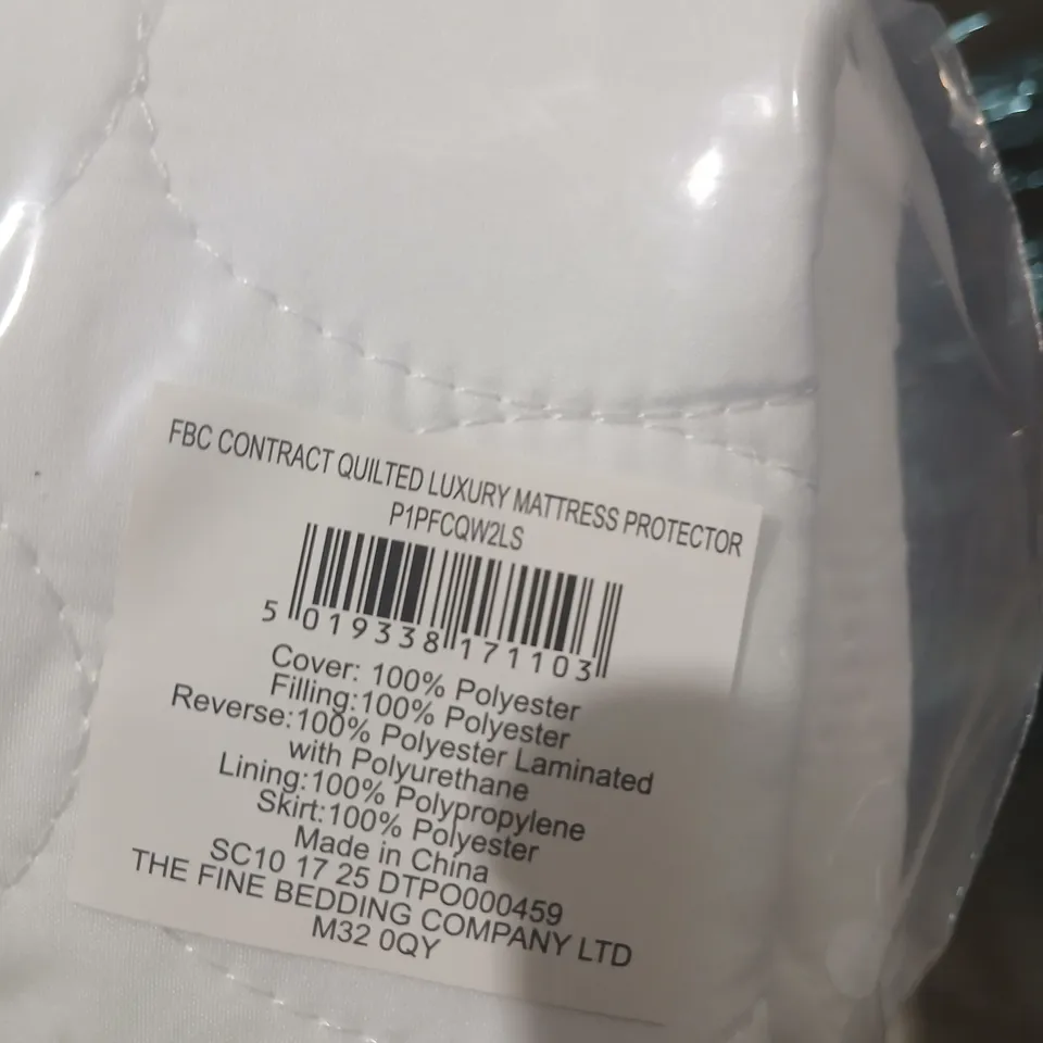 EIGHT THE FINE BEDDING COMPANY FBC CONTRACT QUILTED LUXURY MATTRESS PROTECTORS