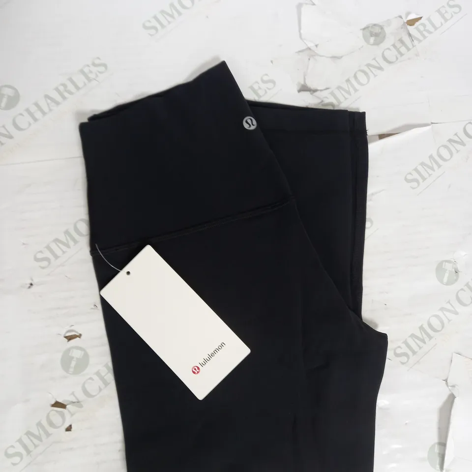 LULULEMON ALIGN HR CROP 21" LEGGINGS IN BLACK SIZE 8