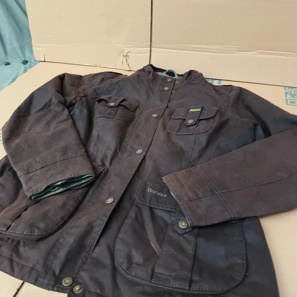 BARBOUR WAX JACKET – SIZE 16