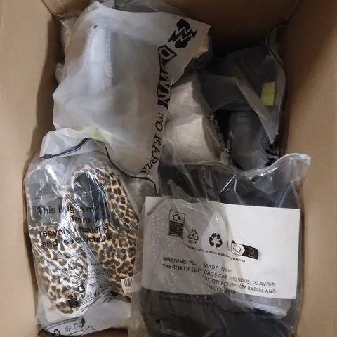 APPROXIMATELY 15 ASSORTED UNBOXED PAIRS OF SHOES IN VARIOUS STYLES & SIZES 