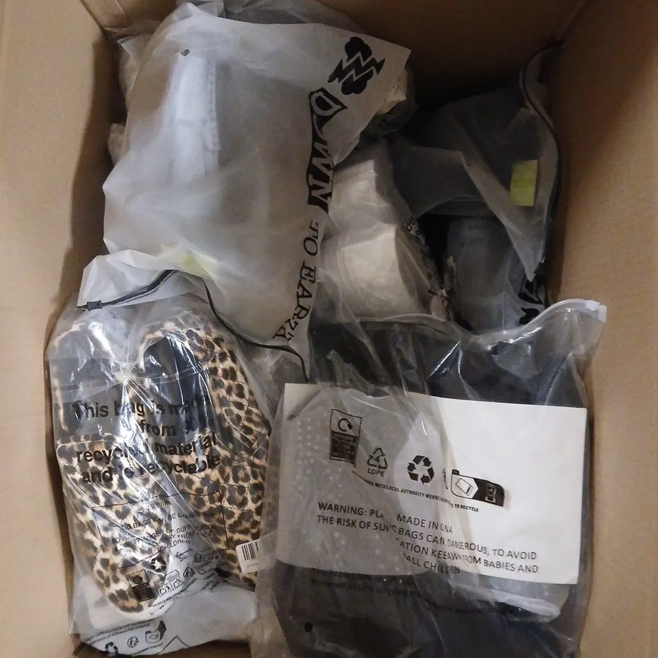 APPROXIMATELY 15 ASSORTED UNBOXED PAIRS OF SHOES IN VARIOUS STYLES & SIZES 