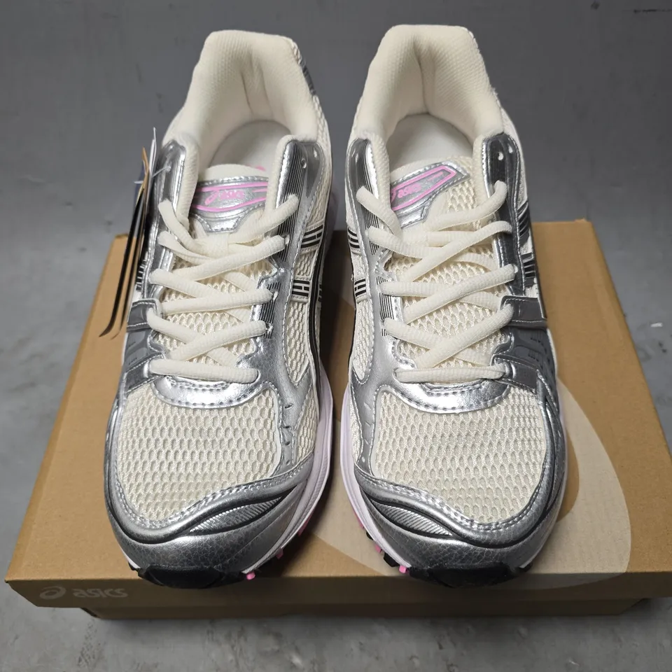 BOXED ASICS GEL-KAYANO 14 TRAINERS SIZE 10