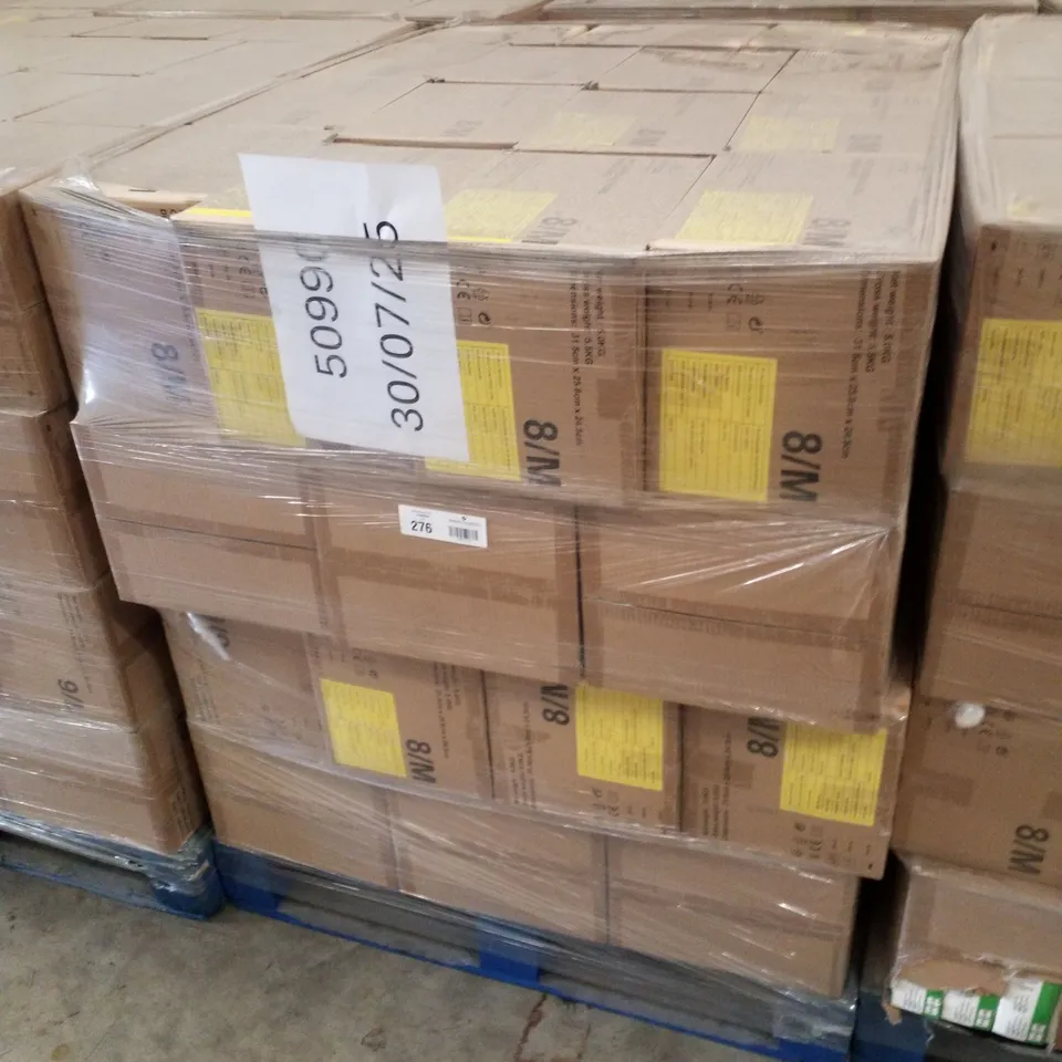 PALLET CONTAINING APPROXIMATELY 600 INTCO VINYL GLOVES 100PK MEDIUM