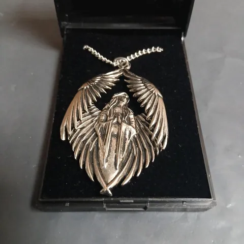 ANNE STOKES CARPE NOCTUM PRAYER FOR THE FALLEN PENDANT NECKLACE