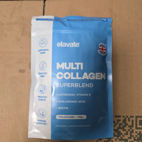 ELAVATE MULTI COLLAGEN SUPERBLEND – UNFLAVOURED, 178G 