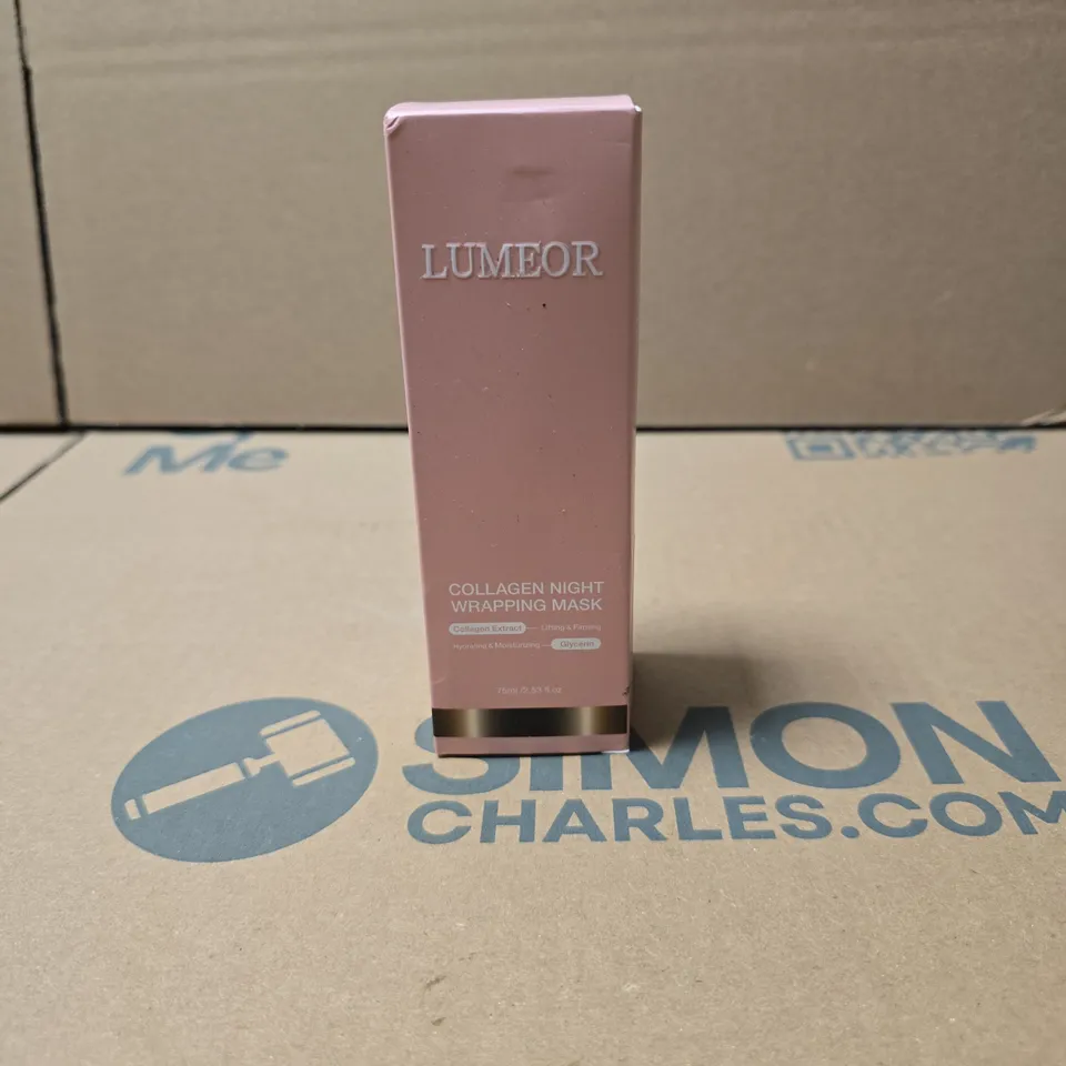LUMEOR COLLAGEN NIGHT WRAPPING MASK 75ML BOXED
