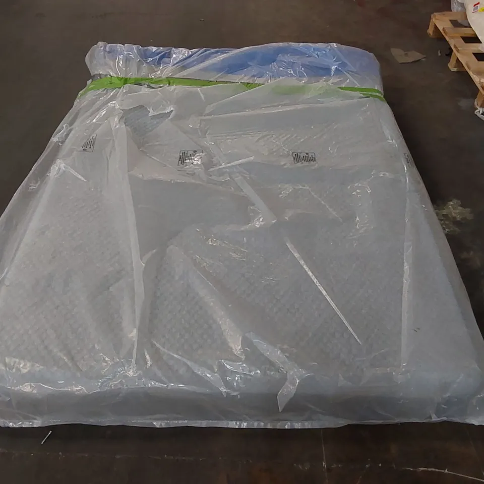 BAGGED GEL COOLING MEMORY FOAM HYBRID POCKET SPRING 4'6 DOUBLE MATTRESS