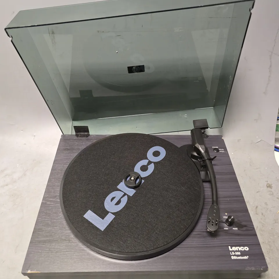 LENCO LS-300BK V2 TURNTABLE WITH BLUETOOTH 
