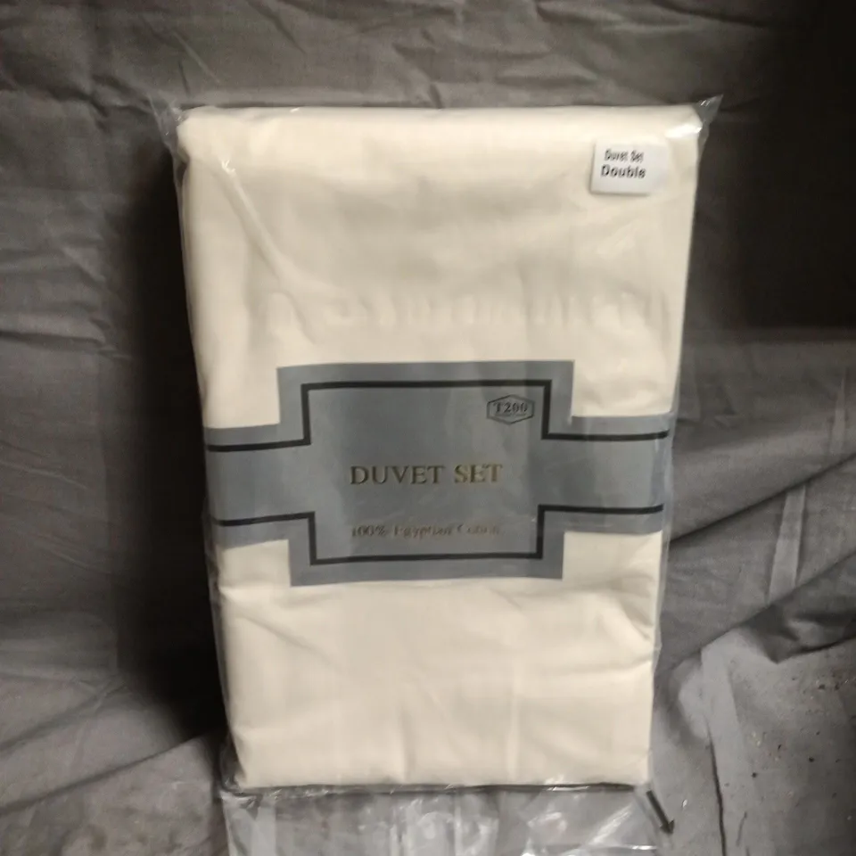 DUVET SET – 100% EGYPTIAN COTTON, DOUBLE