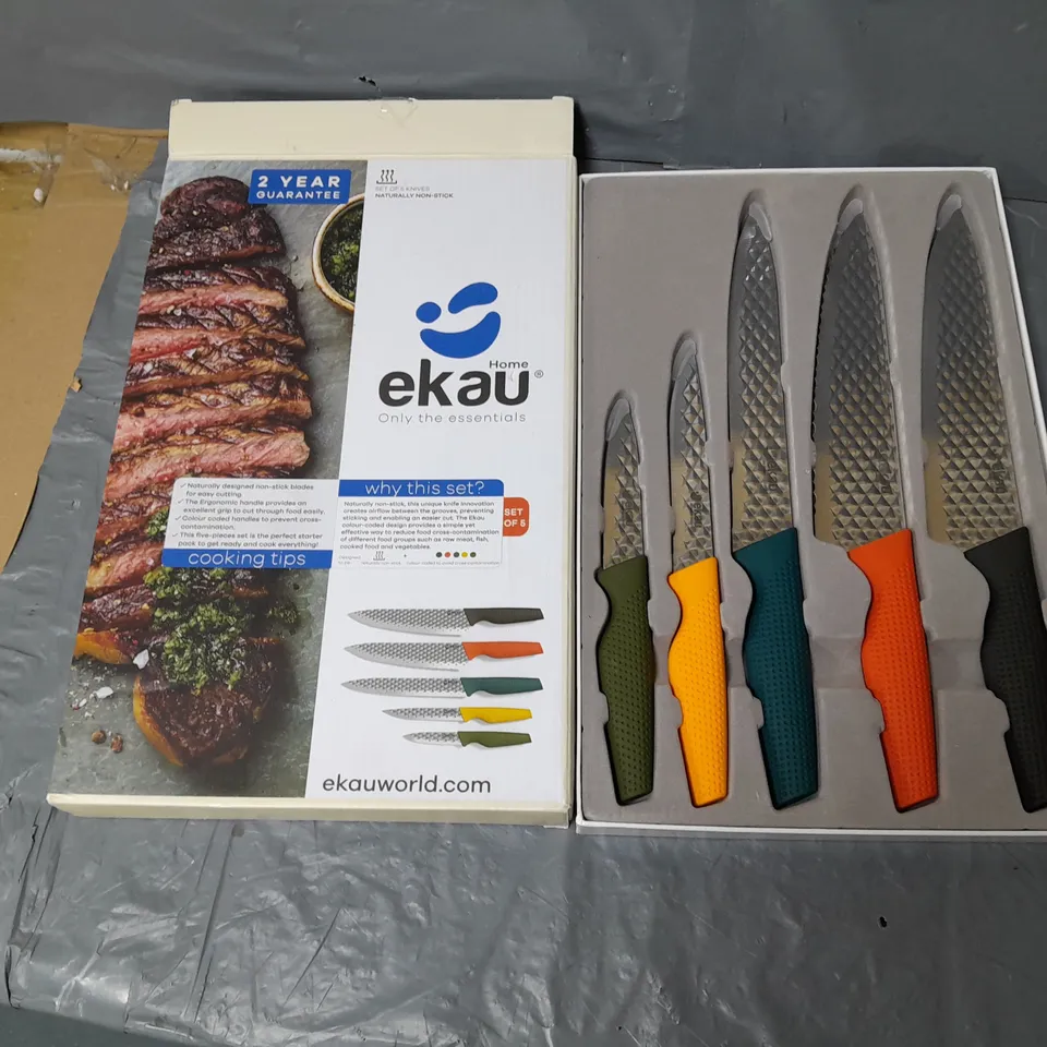 EKAU ESSENTIAL KNIFE SET 