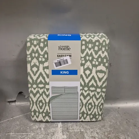 HOME EASY CARE DUVET SET - KING
