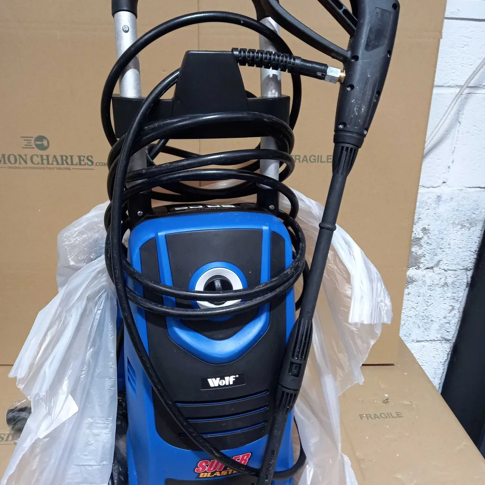WOLF SUPER BLASTER PRESSURE WASHER BLUE
