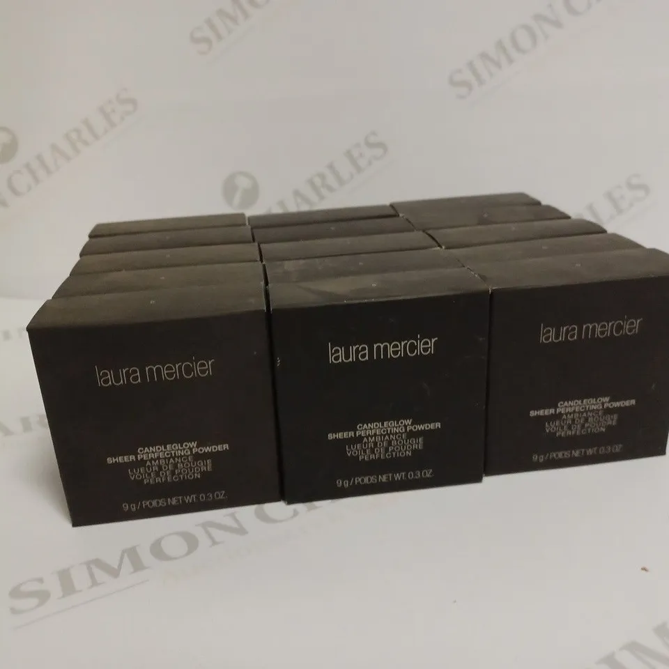 LOT OF 15 LAURA MERCIER CANDLEGLOW SHEER PERFECTING POWDER - #6 SHADE