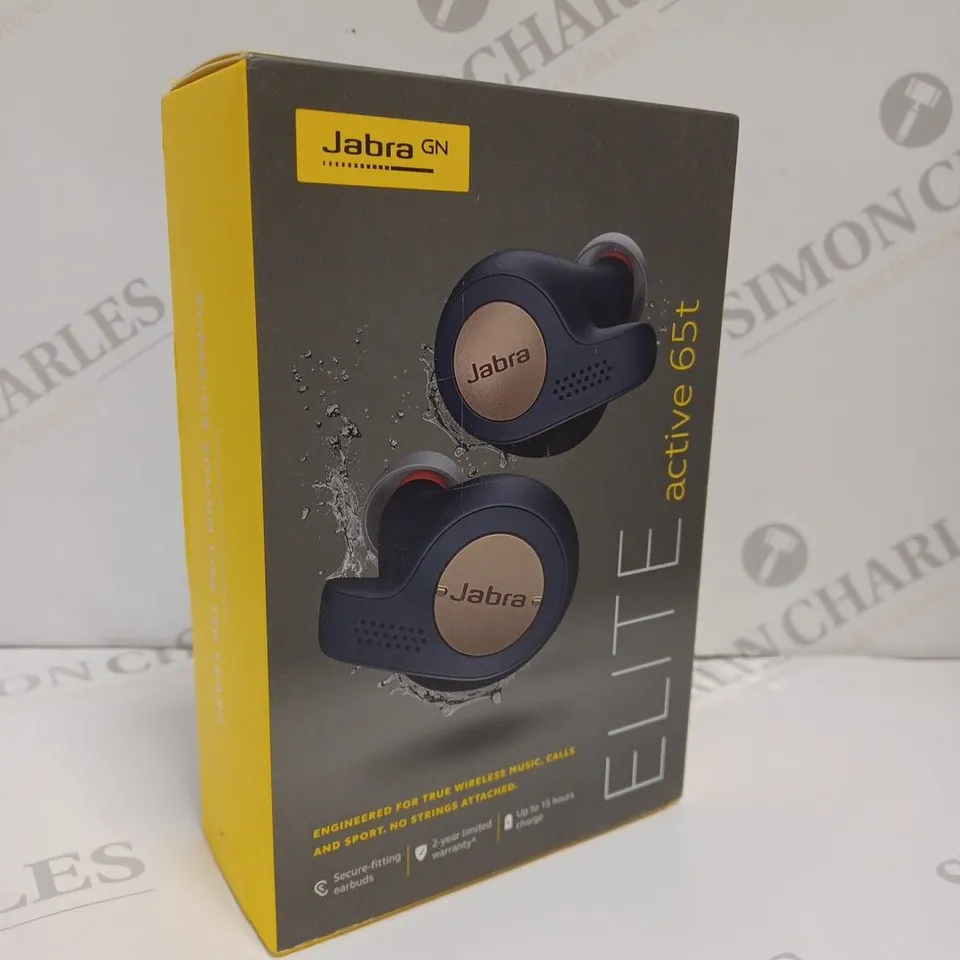 BOXED JABRA ELITE ACTIVE 65T EARBUDS