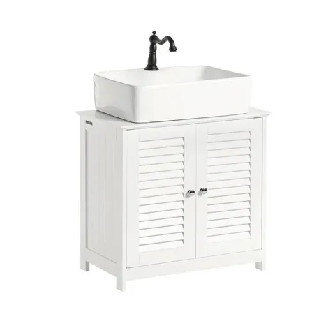 BOXED LYONSDALE 60cm X 58cm X 35cm UNDERSINK STORAGE CABINET (1 BOX)