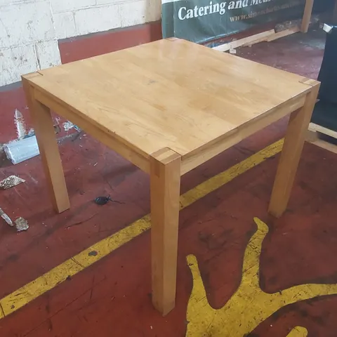 SOLID WOOD RESTAURANT DINING TABLE