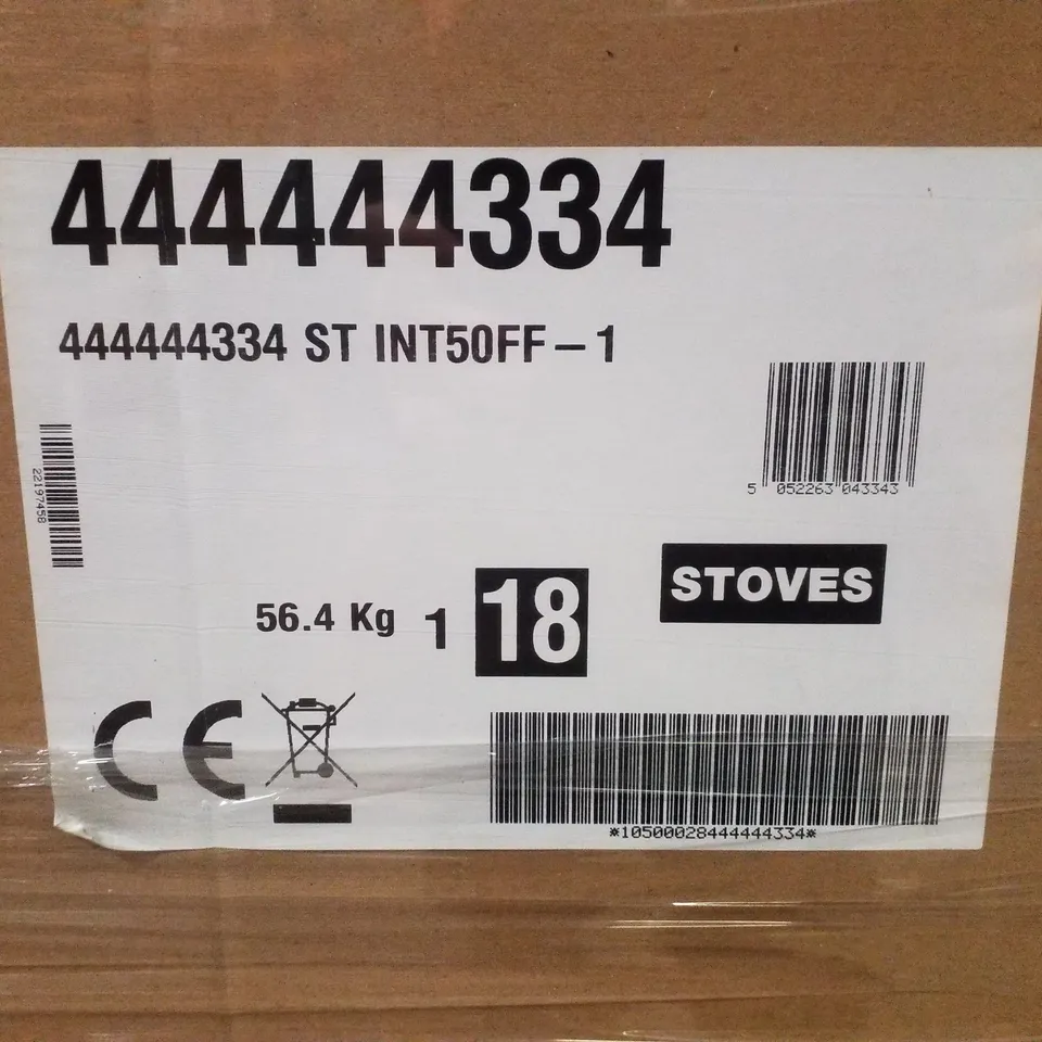 BOXED STOVES INT50FF INTERGRATED FRIDGE FREEZER - WHITE