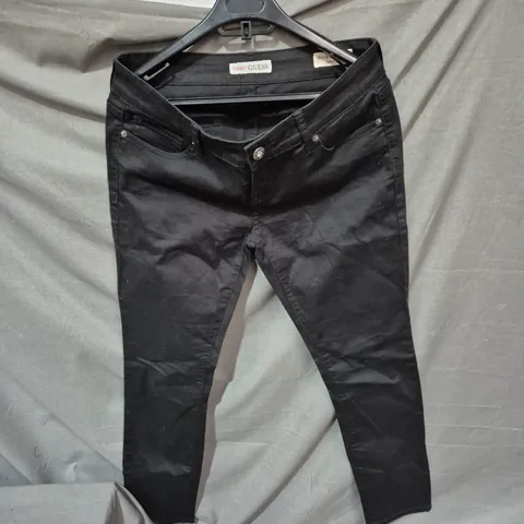 GUESS BLACK DENIM JEANS, UK 29 (US 29)