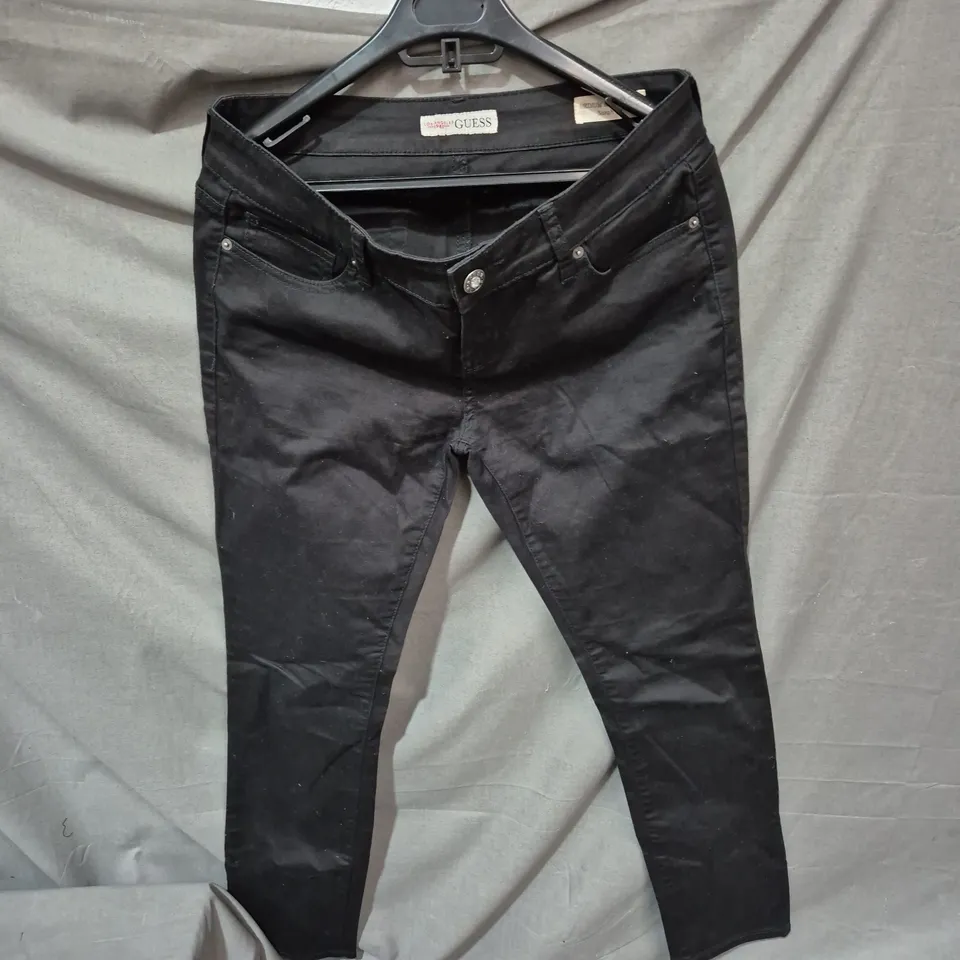 GUESS BLACK DENIM JEANS, UK 29 (US 29)