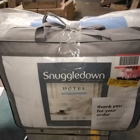 BAGGED SNUGGLEDOWN LUXURIOUSLY HOTEL SOFT & COSY DUVET 13.5 TOG WITH CLASSIC REBOUND PILLOW
