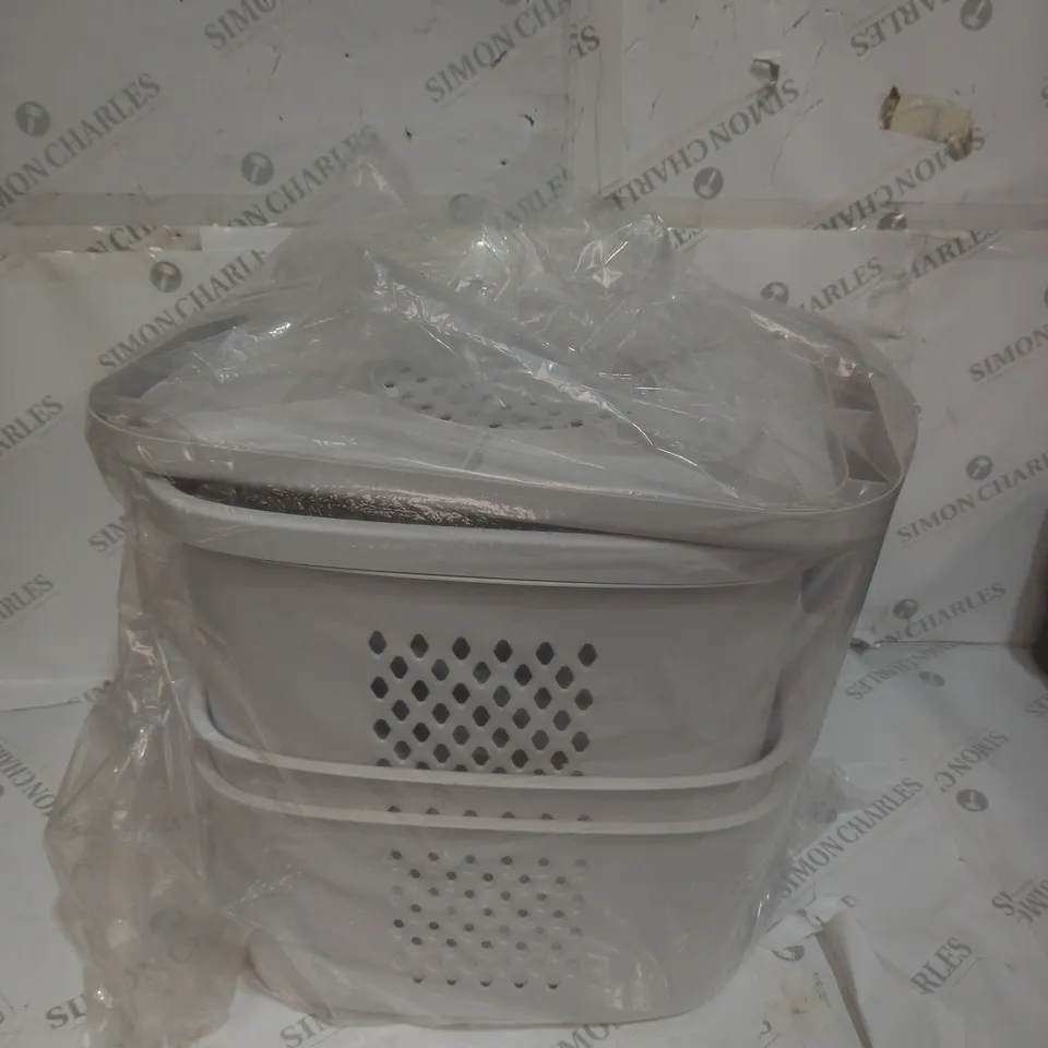 THREE-TIERED LAUNDRY BASKET