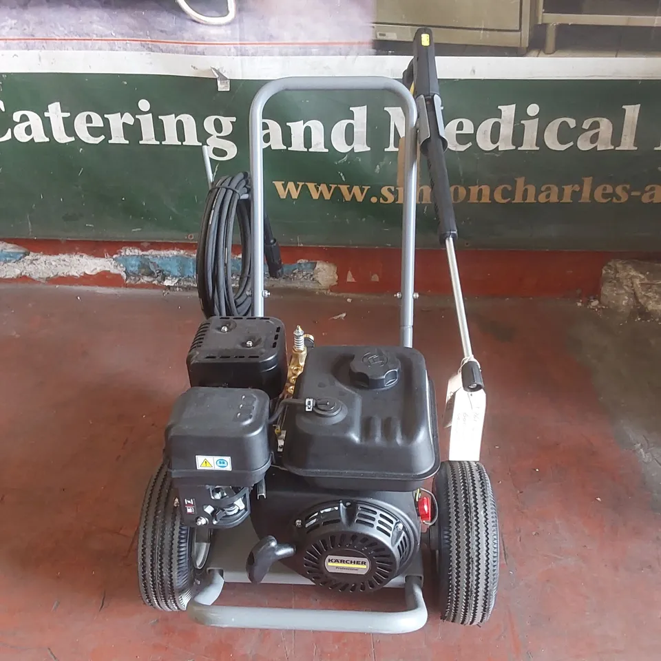 BRAND NEW KÄRCHER HD 6/15 G CLASSIC S/N 015543 PETROL PRESSURE WASHER