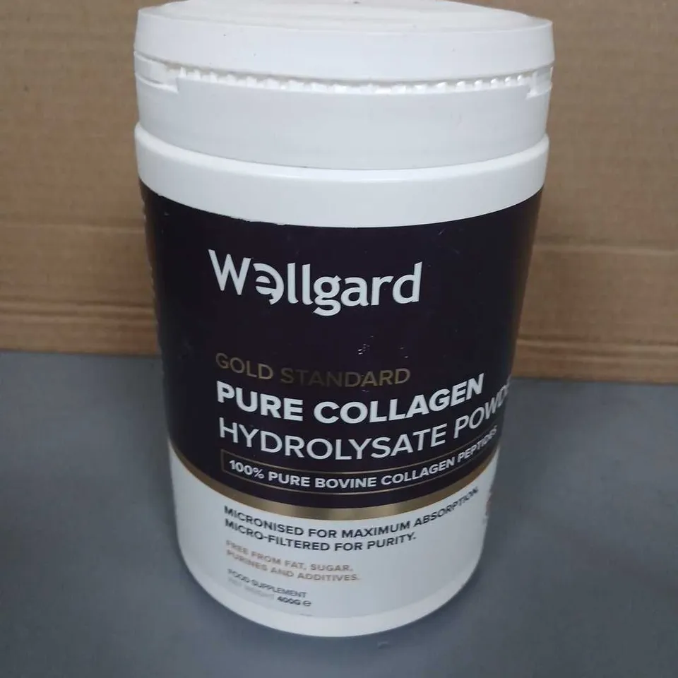 WELLGARD GOLD STANDARD PURE COLLAGEN HYDROLYSATE POWDER – 400 G