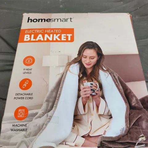 HOMESMART ELECTRIC HEATED BLANKET – BOXED