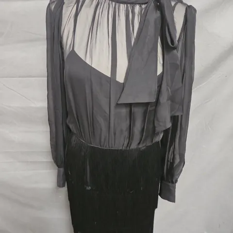 PHASE EIGHT FELICITY DRESS IN BLACK SIZE 12