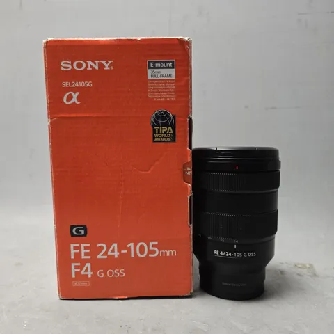 BOXED SONY SEL24105G FE 24-105 CAMERA LENS