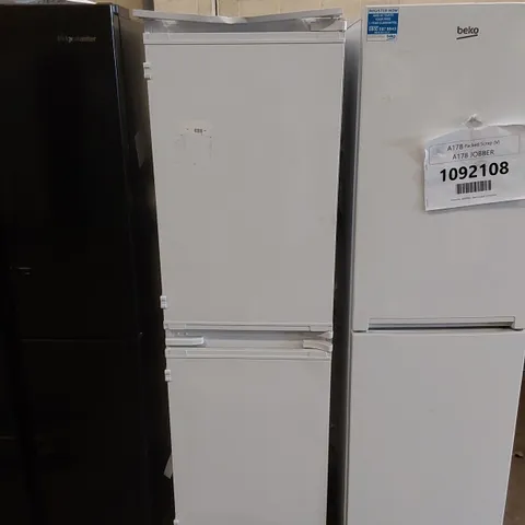 BEKO BCFD450 INTEGRATED COMBI FRIDGE FREEZER - UNPROCESSED RAW RETURN