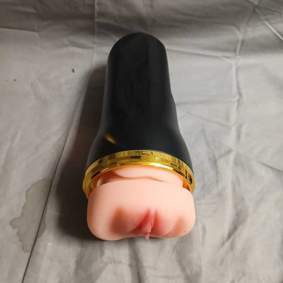 ADULT SEX TOY: BLACK EXTERNAL HOUSING FLESH LIGHT 